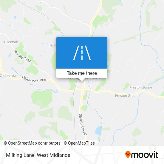 Milking Lane map