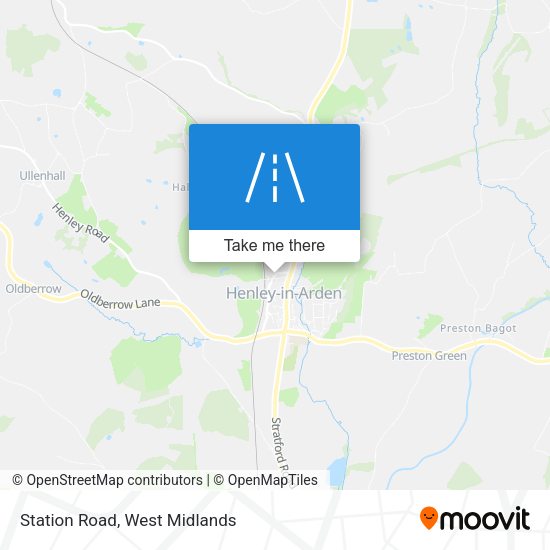 Station Road map
