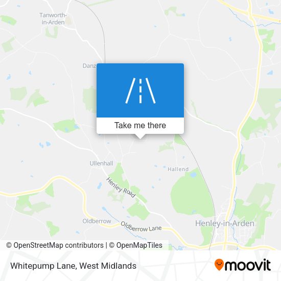 Whitepump Lane map