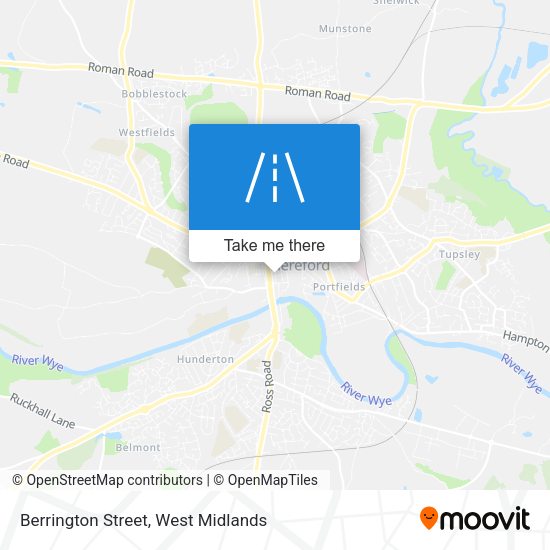 Berrington Street map