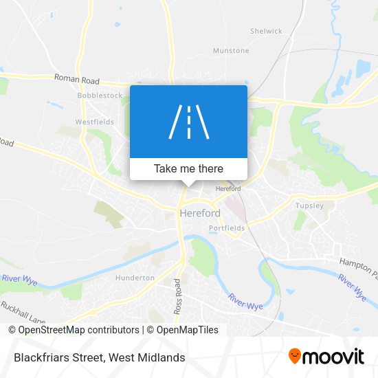 Blackfriars Street map