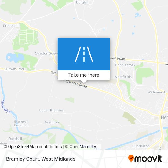 Bramley Court map
