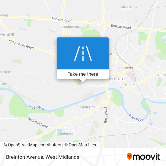 Breinton Avenue map