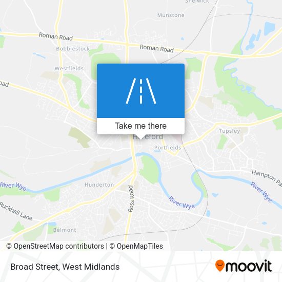 Broad Street map