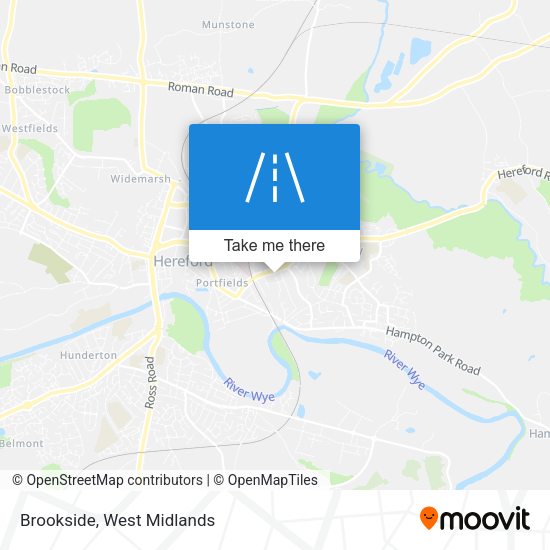 Brookside map