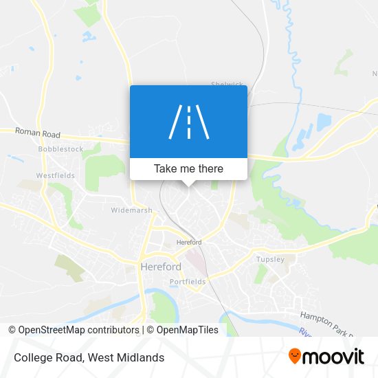 College Road map