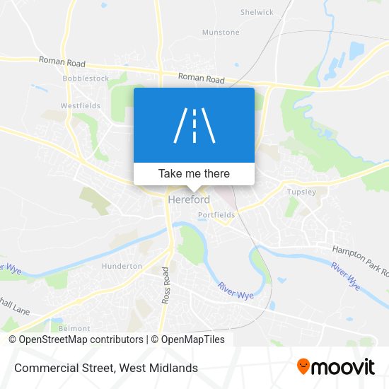 Commercial Street map