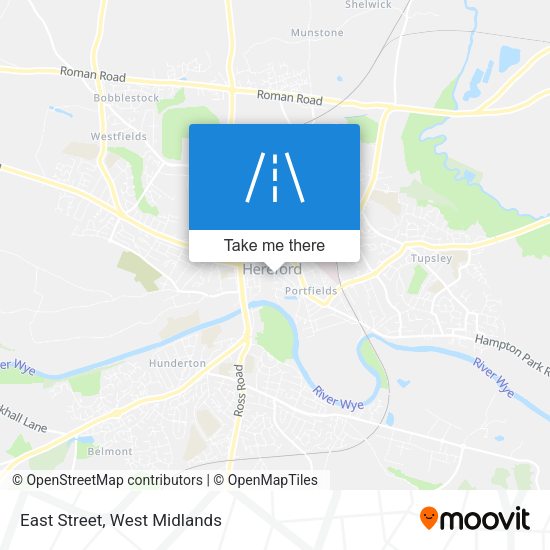 East Street map