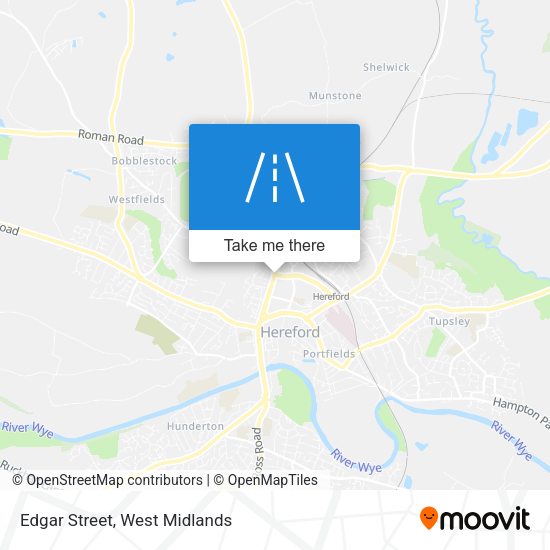 Edgar Street map