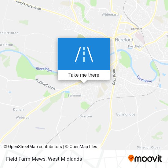 Field Farm Mews map