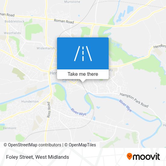 Foley Street map