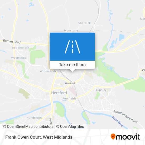 Frank Owen Court map