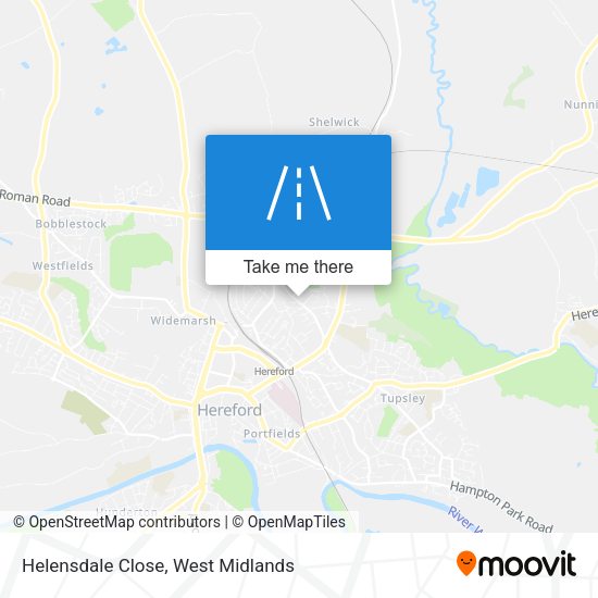 Helensdale Close map