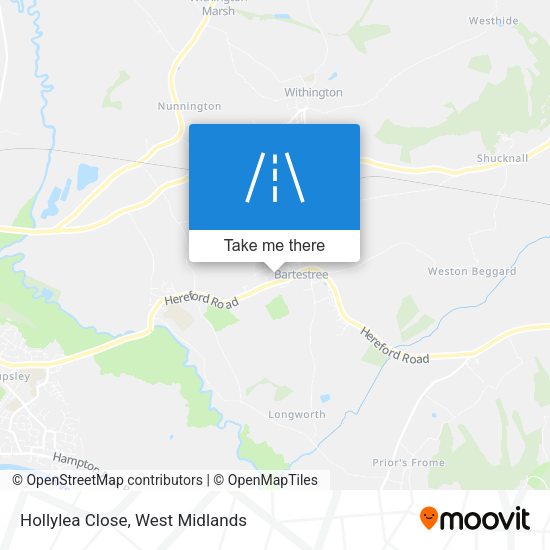 Hollylea Close map