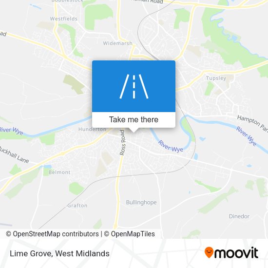 Lime Grove map