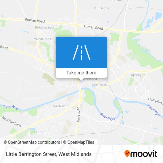 Little Berrington Street map