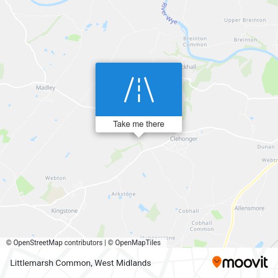 Littlemarsh Common map