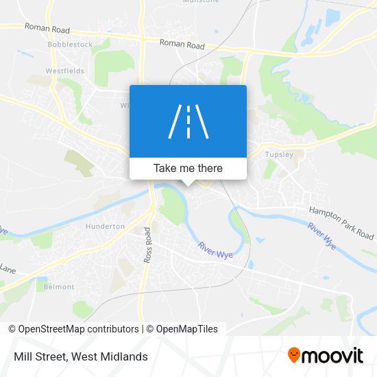 Mill Street map