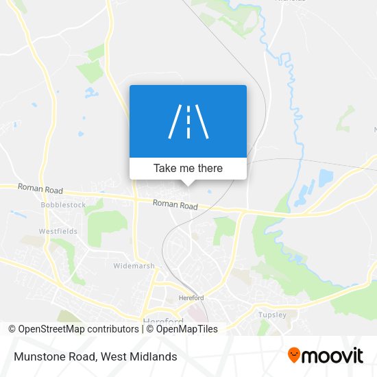 Munstone Road map