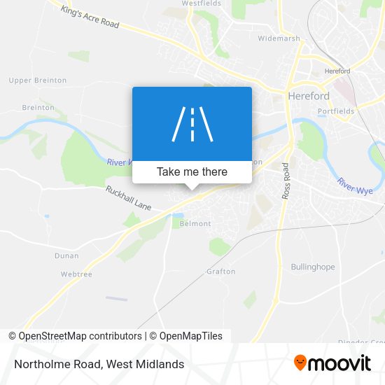 Northolme Road map