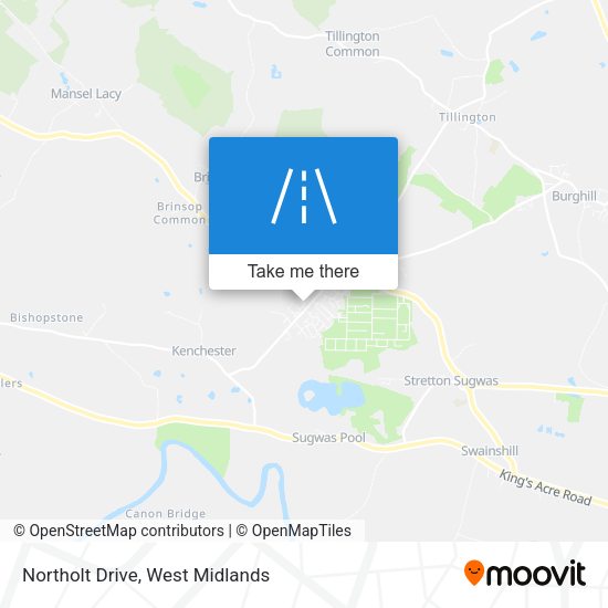 Northolt Drive map