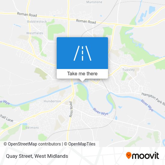 Quay Street map