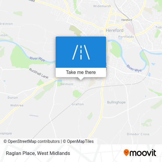 Raglan Place map