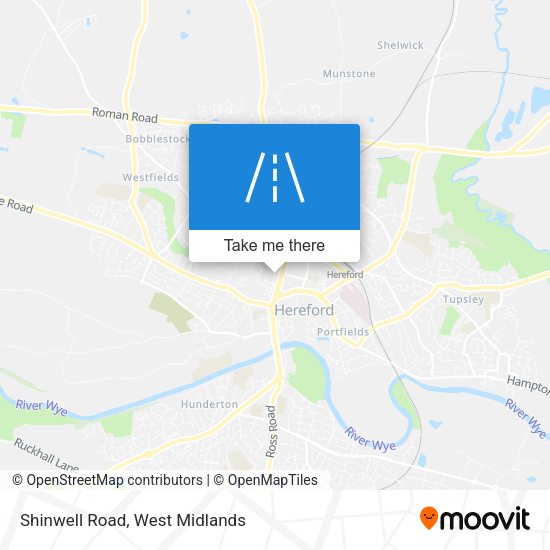 Shinwell Road map