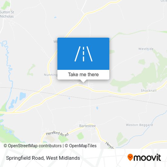 Springfield Road map