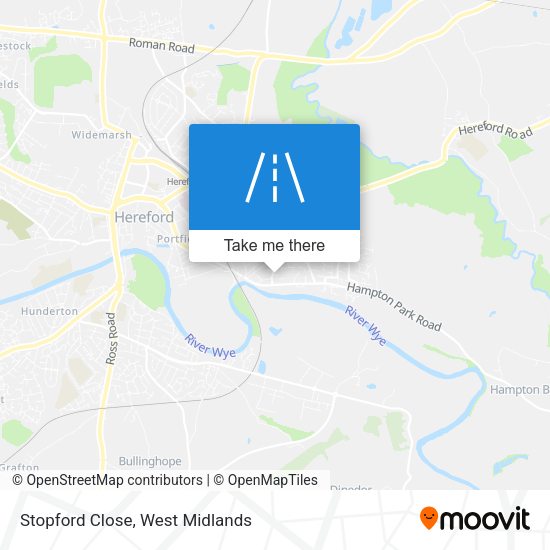 Stopford Close map