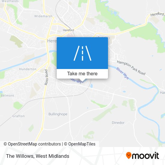 The Willows map