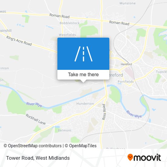 Tower Road map