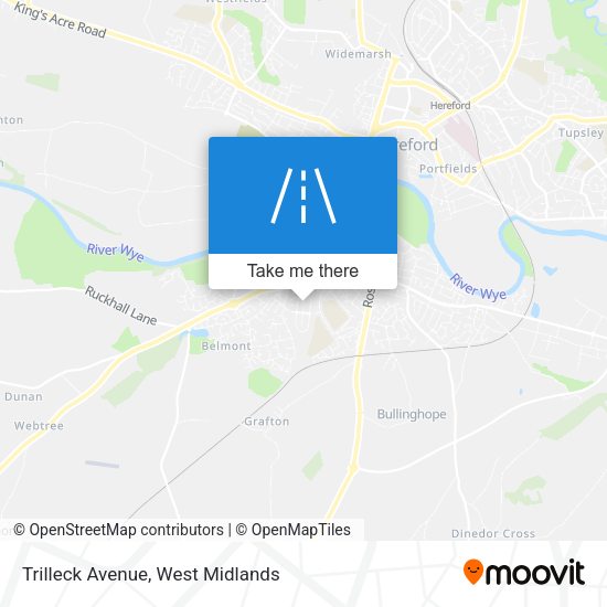 Trilleck Avenue map
