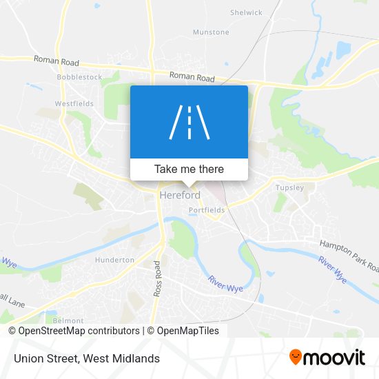 Union Street map