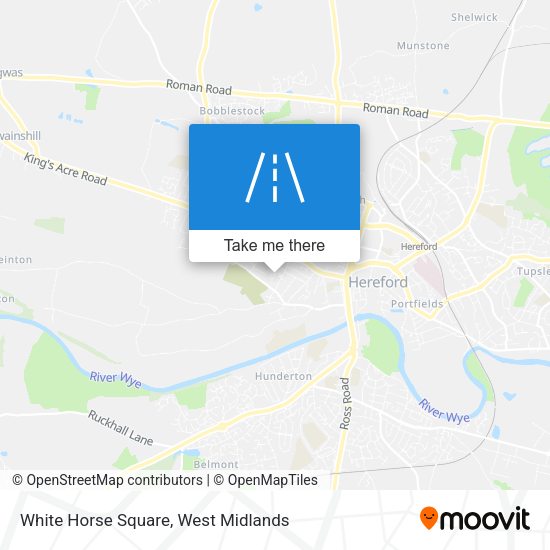 White Horse Square map