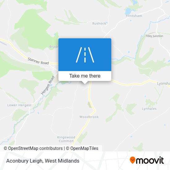 Aconbury Leigh map
