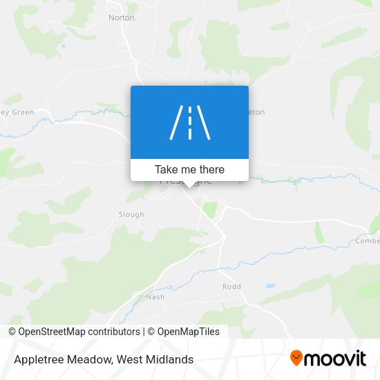 Appletree Meadow map