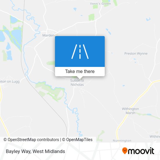 Bayley Way map
