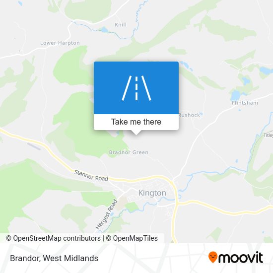 Brandor map