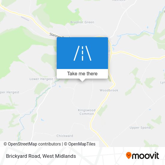 Brickyard Road map