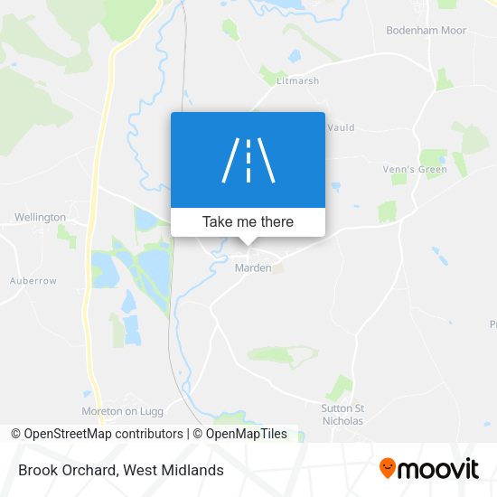 Brook Orchard map