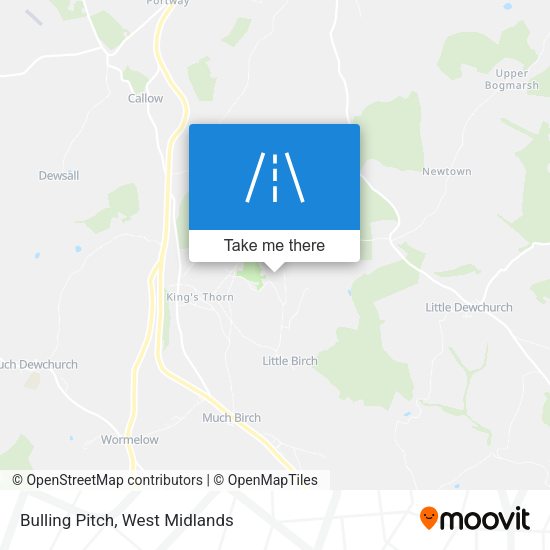 Bulling Pitch map