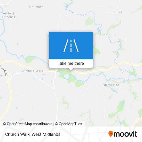 Church Walk map