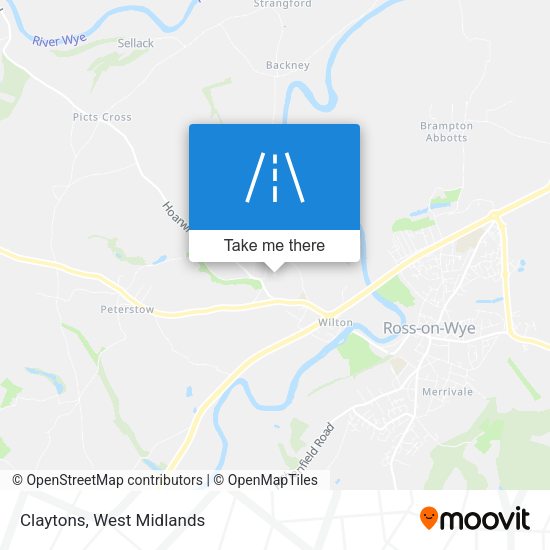 Claytons map