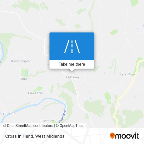 Cross In Hand map