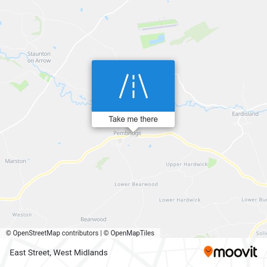 East Street map