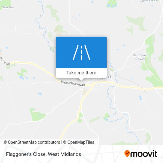 Flaggoner's Close map