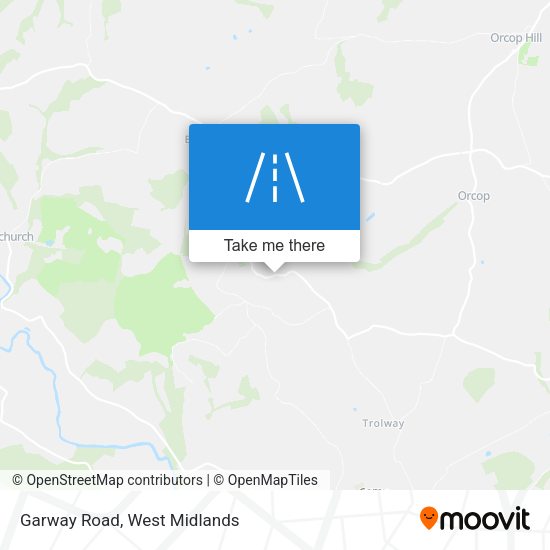 Garway Road map