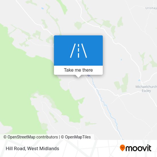 Hill Road map