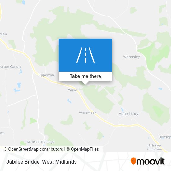 Jubilee Bridge map